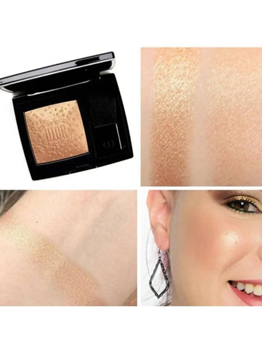 DIOR Rouge Blush – Midnight Wish (Gold Shimmer) Limited Edition
